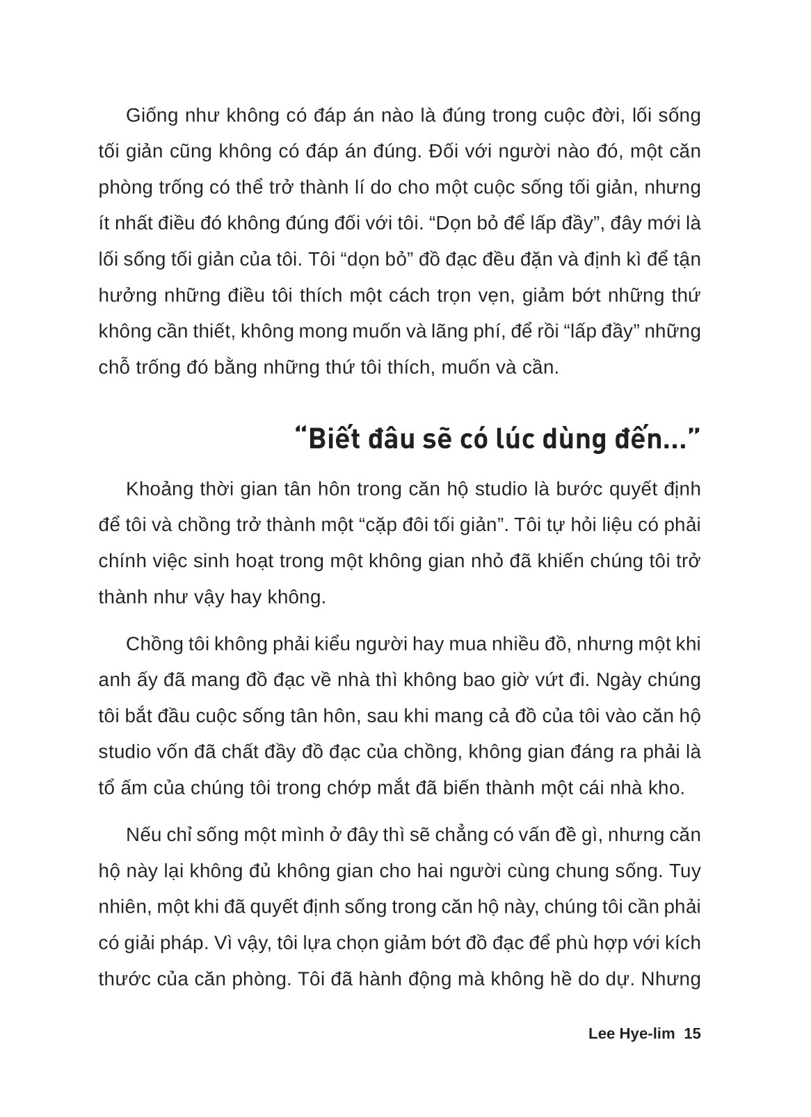 thực hành sống tối giản - Ảnh 14