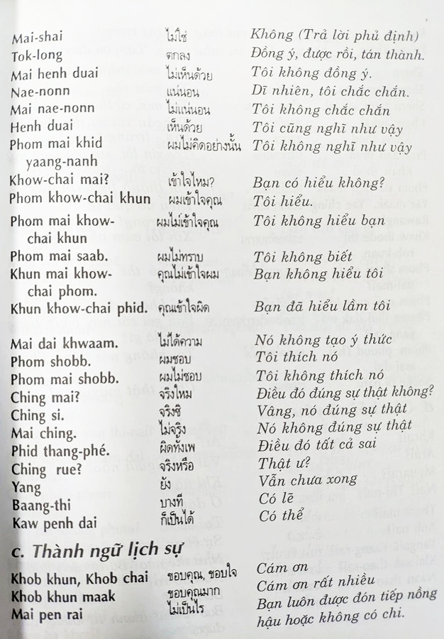 thực hành tiếng thái - Ảnh 4