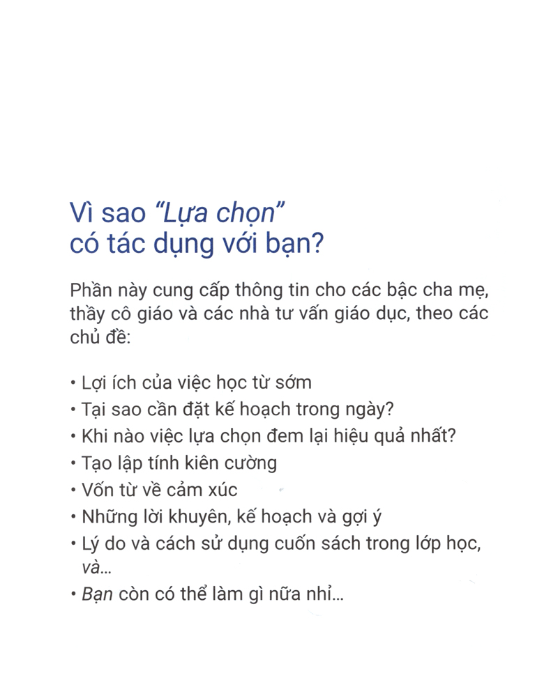 thực hành tư duy tích cực: all about choices - lựa chọn - Ảnh 9
