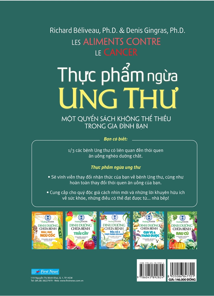 thực phẩm ngừa ung thư (tái bản từ sách chữa trị ung thư bằng ăn uống) - Ảnh 2