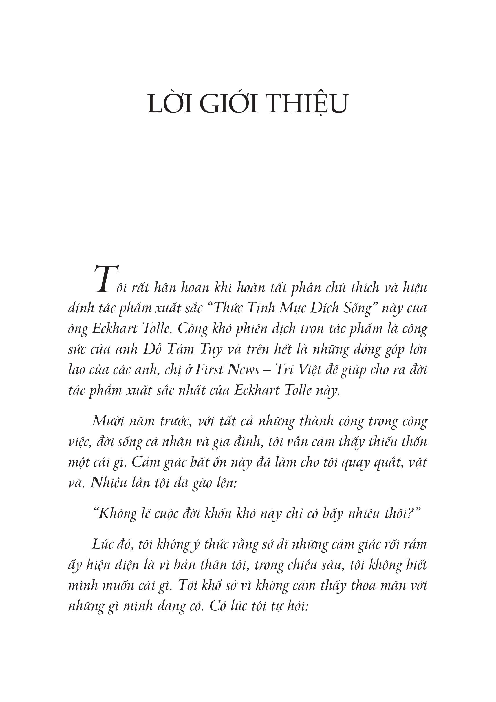 thức tỉnh mục đích sống (tái bản) - Ảnh 2