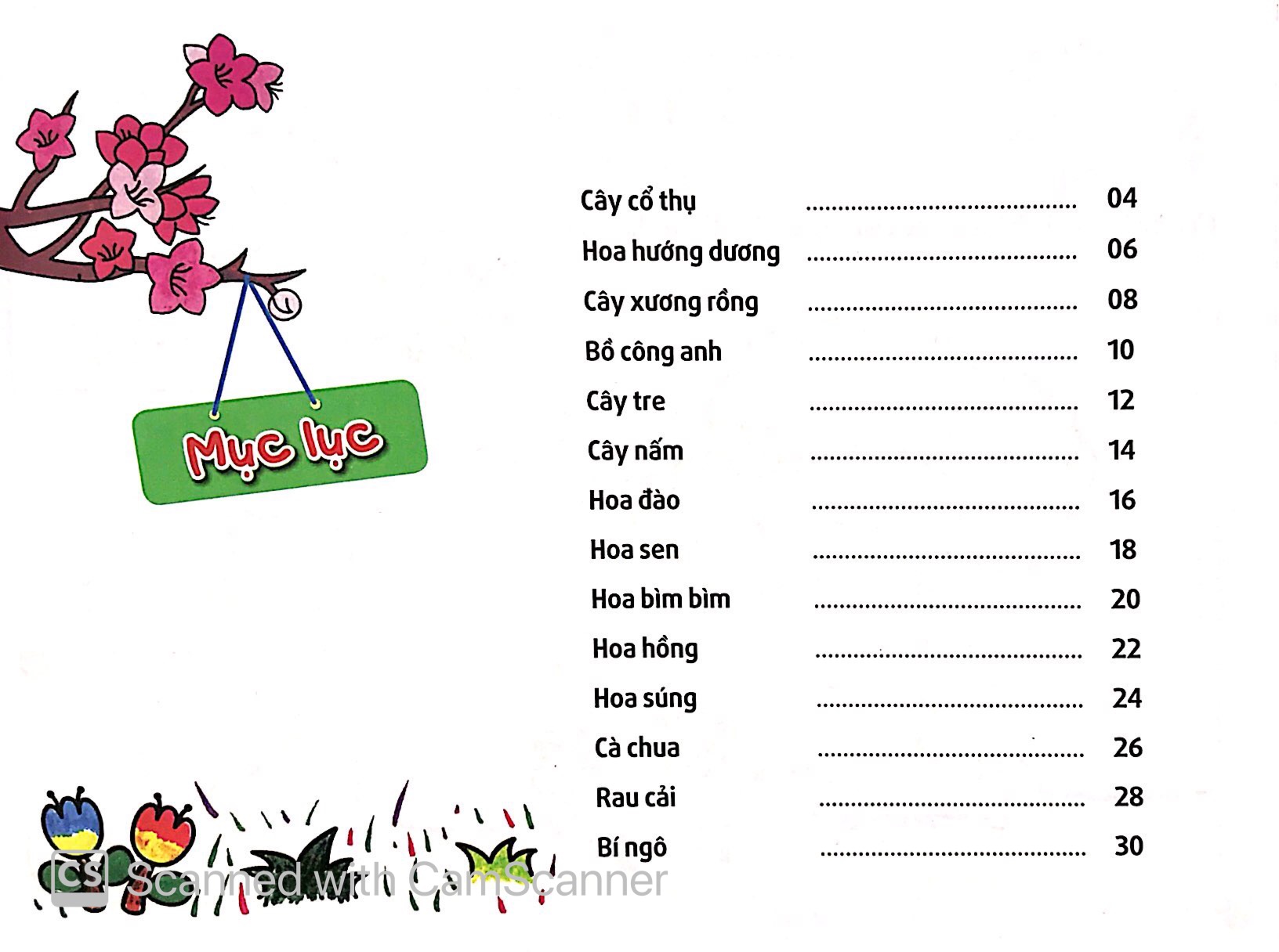 thực vật - tô màu - Ảnh 2