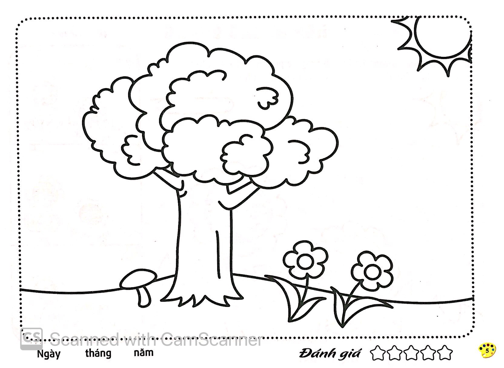 thực vật - tô màu - Ảnh 4