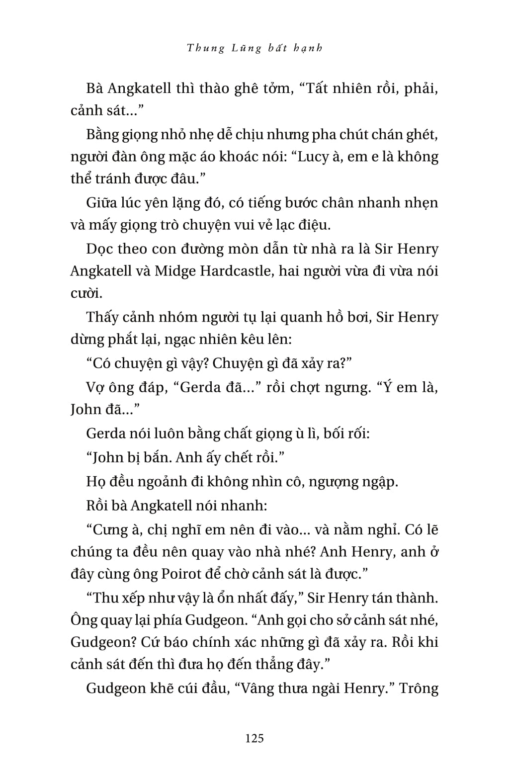 thung lũng bất hạnh - the hollow - Ảnh 15