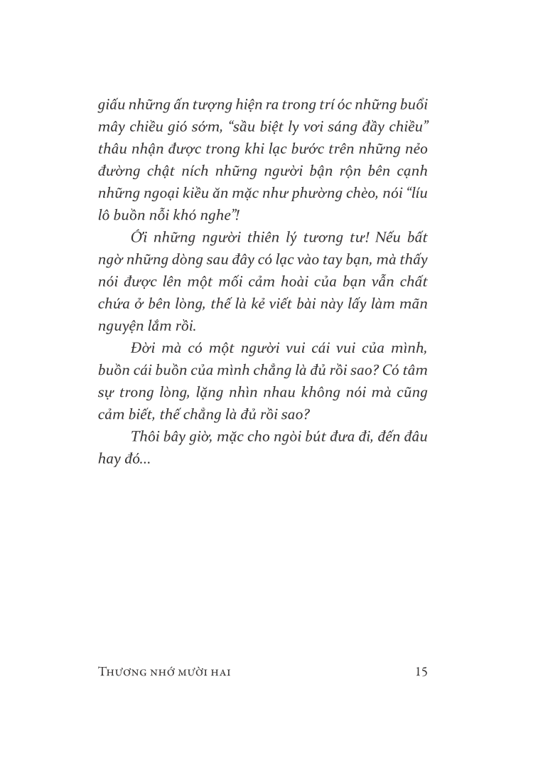 thương nhớ mười hai (tái bản 2021) - Ảnh 11