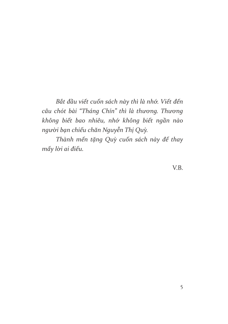 thương nhớ mười hai (tái bản 2021) - Ảnh 2