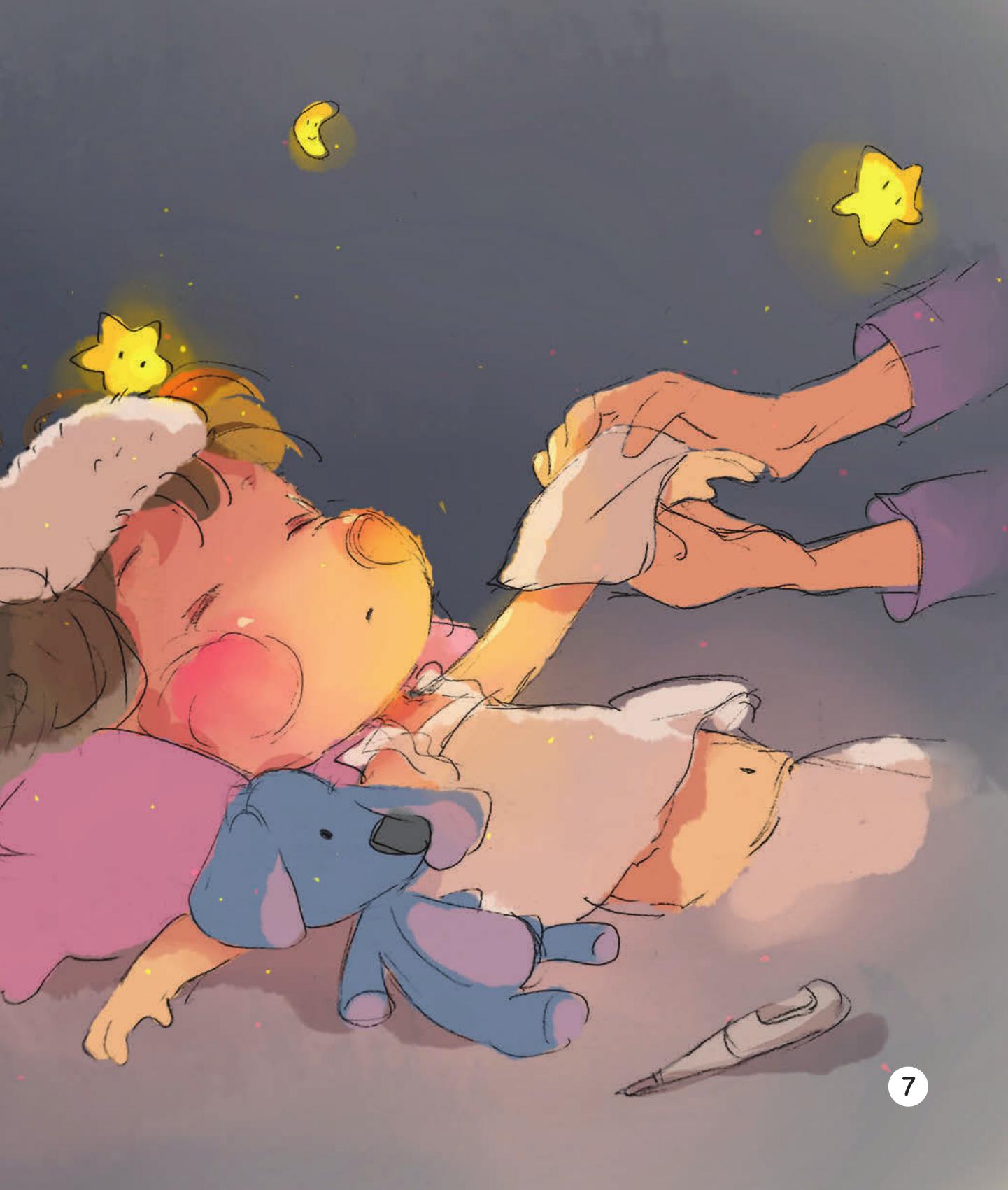 thương quá đi thôi! - bé con bệnh rồi! - Ảnh 9