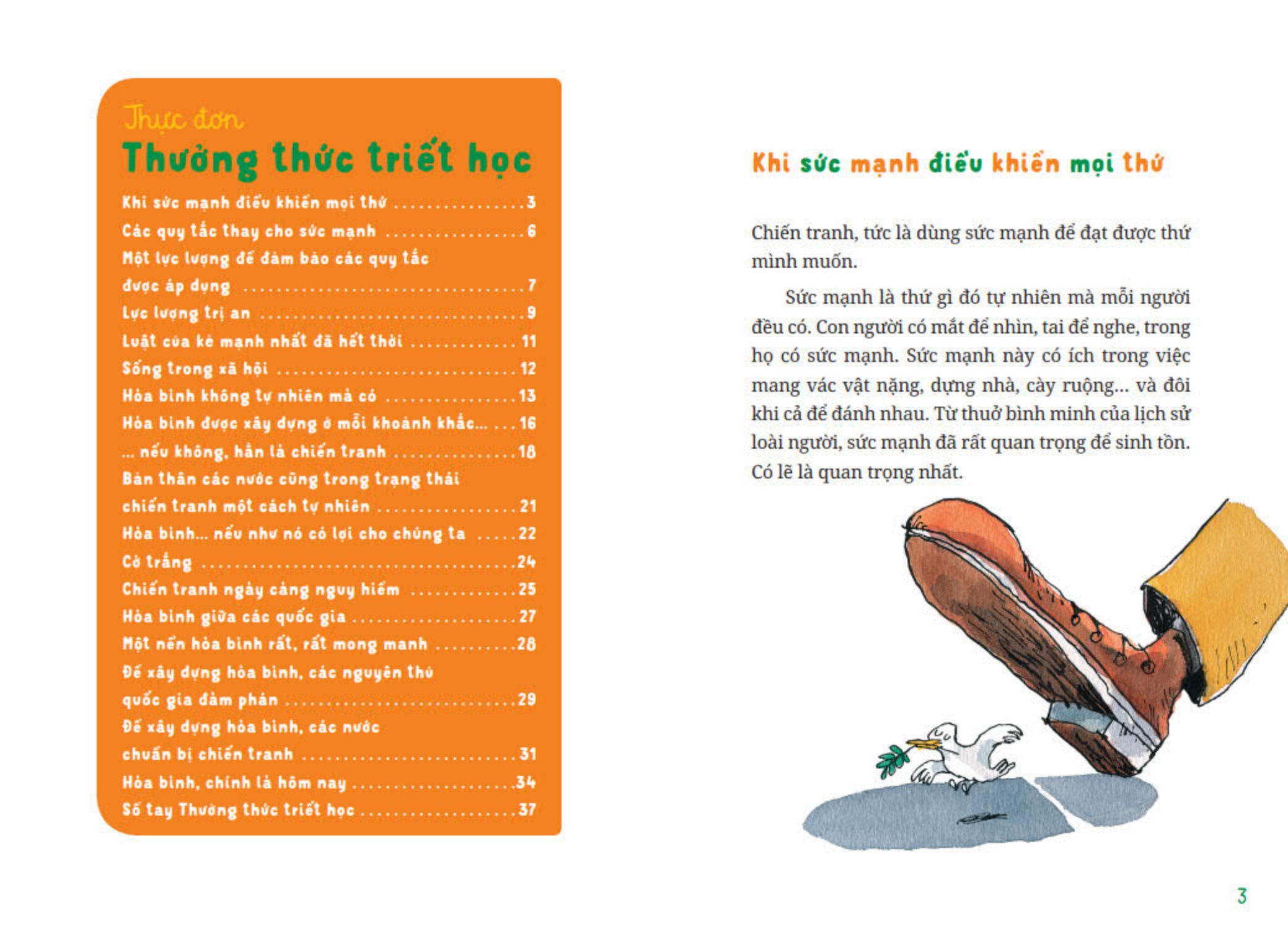 thưởng thức triết học - chiến tranh và hòa bình - Ảnh 3