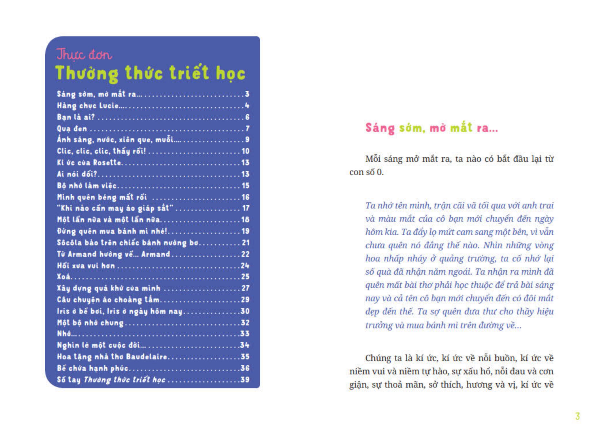 thưởng thức triết học - nhớ và quên - Ảnh 3