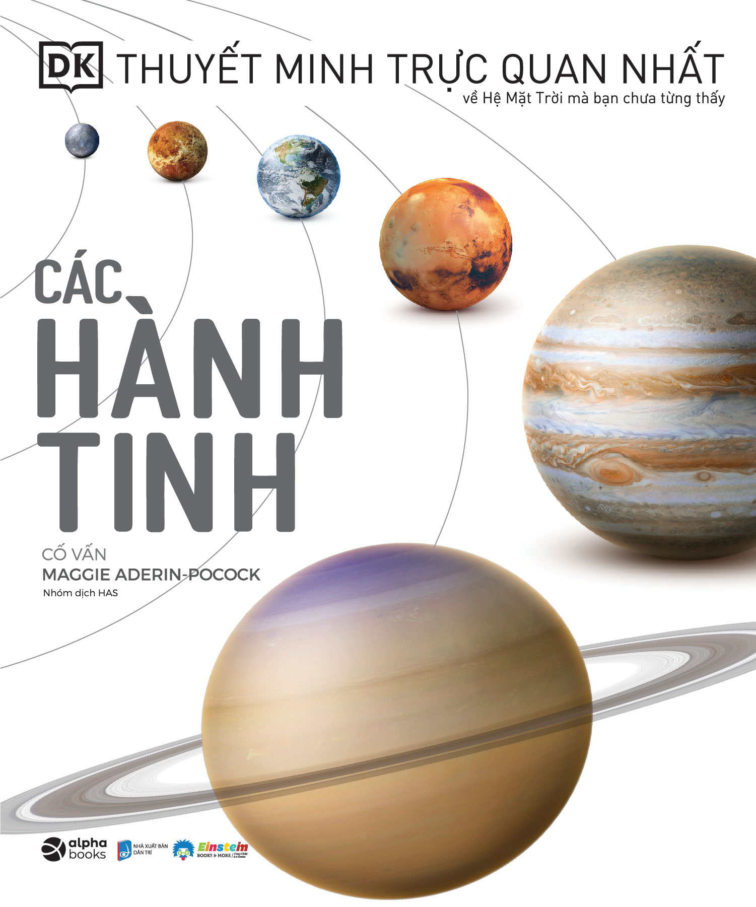 thuyết minh trực quan nhất về hệ mặt trời mà bạn chưa từng thấy - các hành tinh - bìa cứng - Ảnh 2