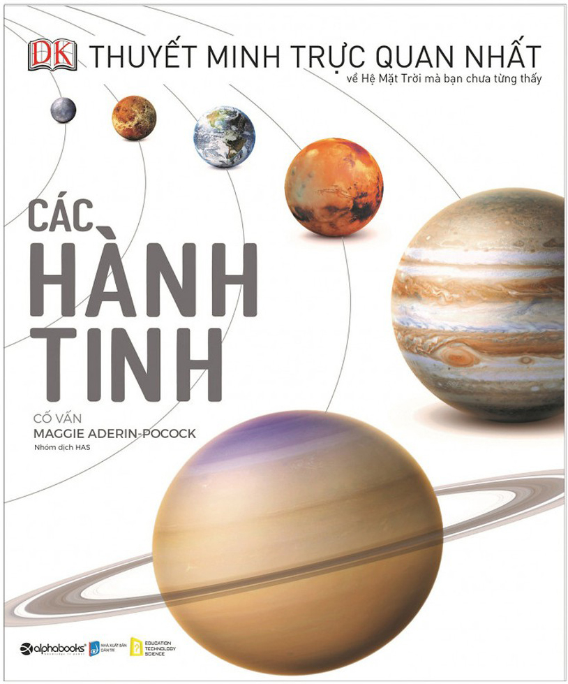 thuyết minh trực quan nhất về hệ mặt trời mà bạn chưa từng thấy - các hành tinh - bìa cứng - Ảnh 6
