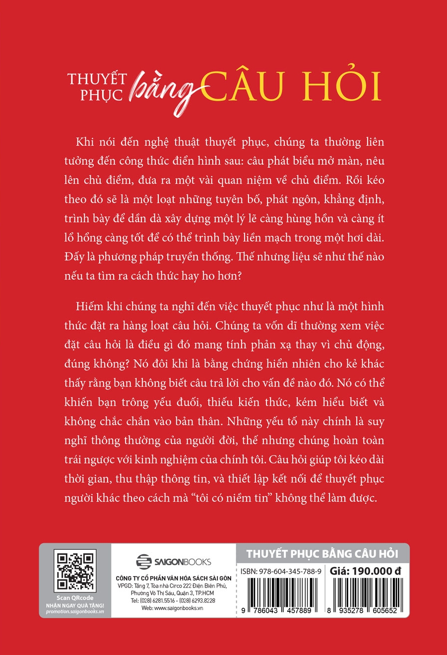 thuyết phục bằng câu hỏi - doesn't hurt to ask - Ảnh 3