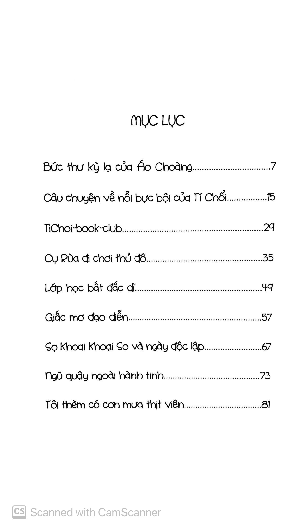 tí chổi - bức thư kỳ lạ của áo choàng - Ảnh 3