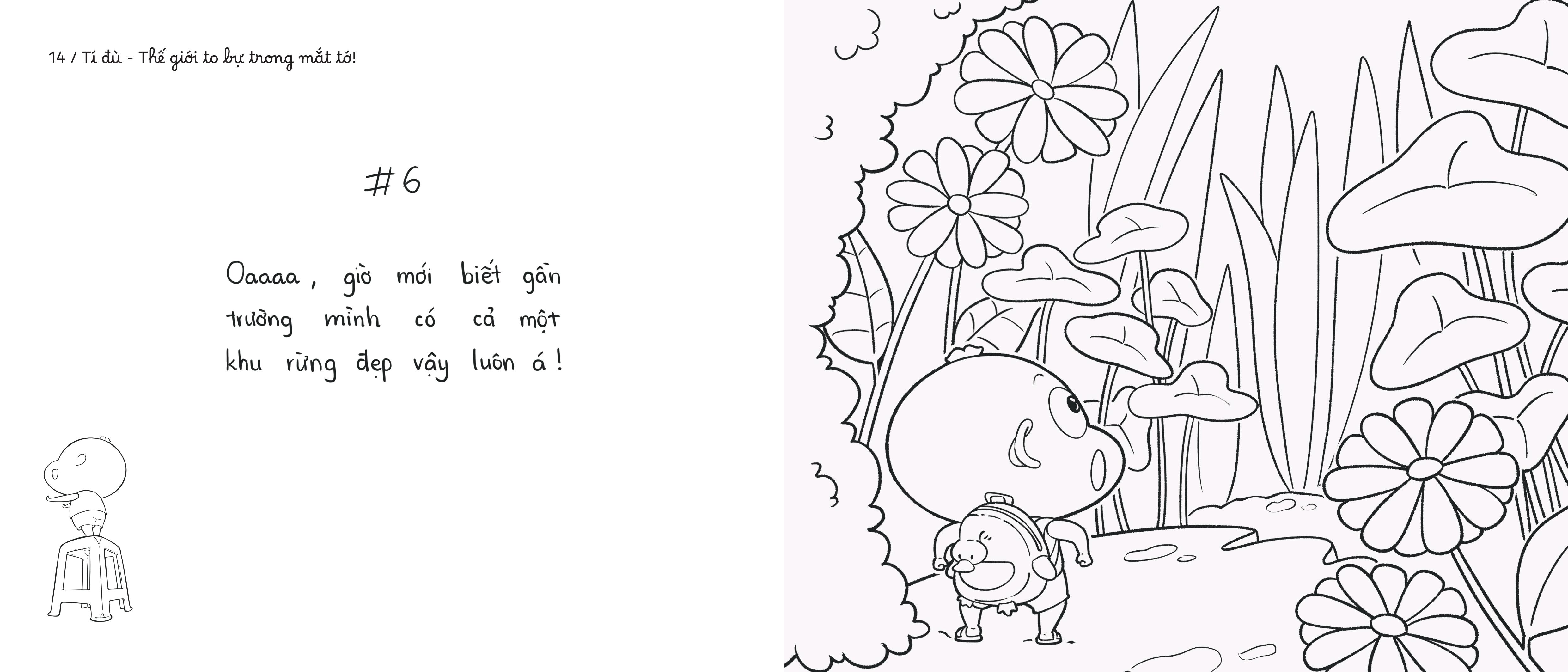 Ti Du - The Gioi To Bu Trong Mat To! - Sach To Mau - Ảnh 10