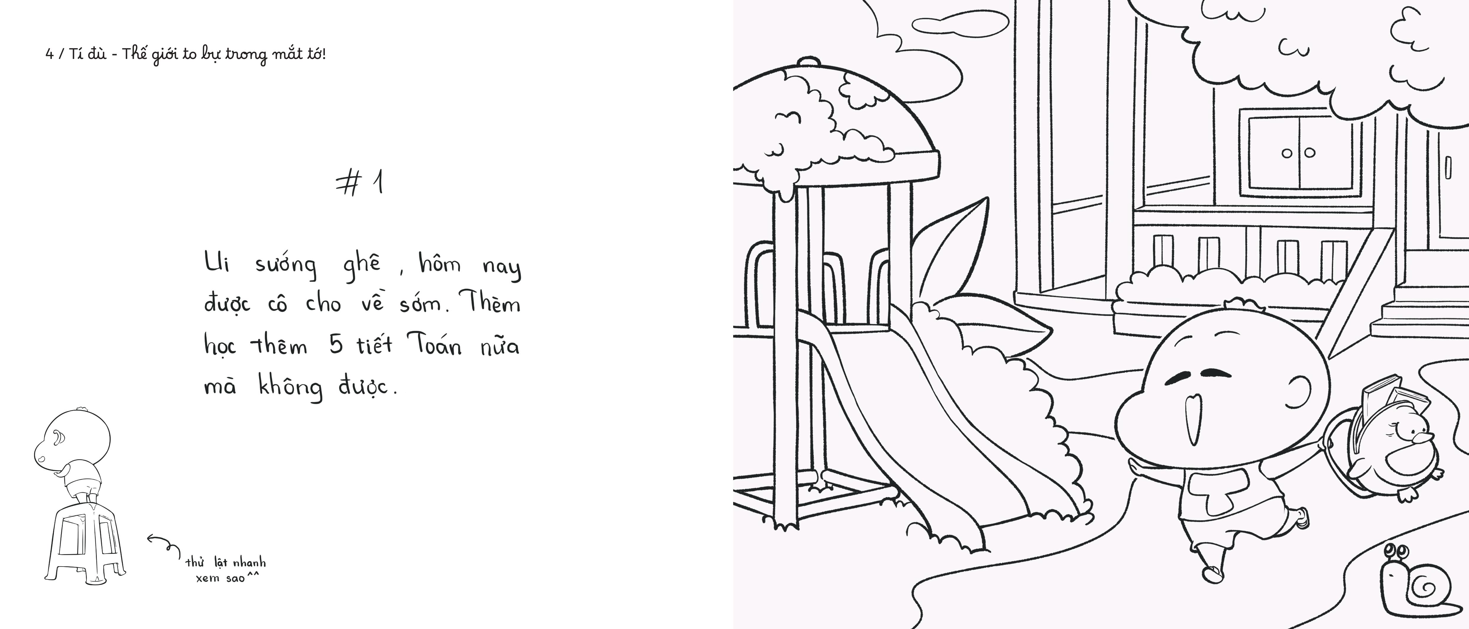 Ti Du - The Gioi To Bu Trong Mat To! - Sach To Mau - Ảnh 4