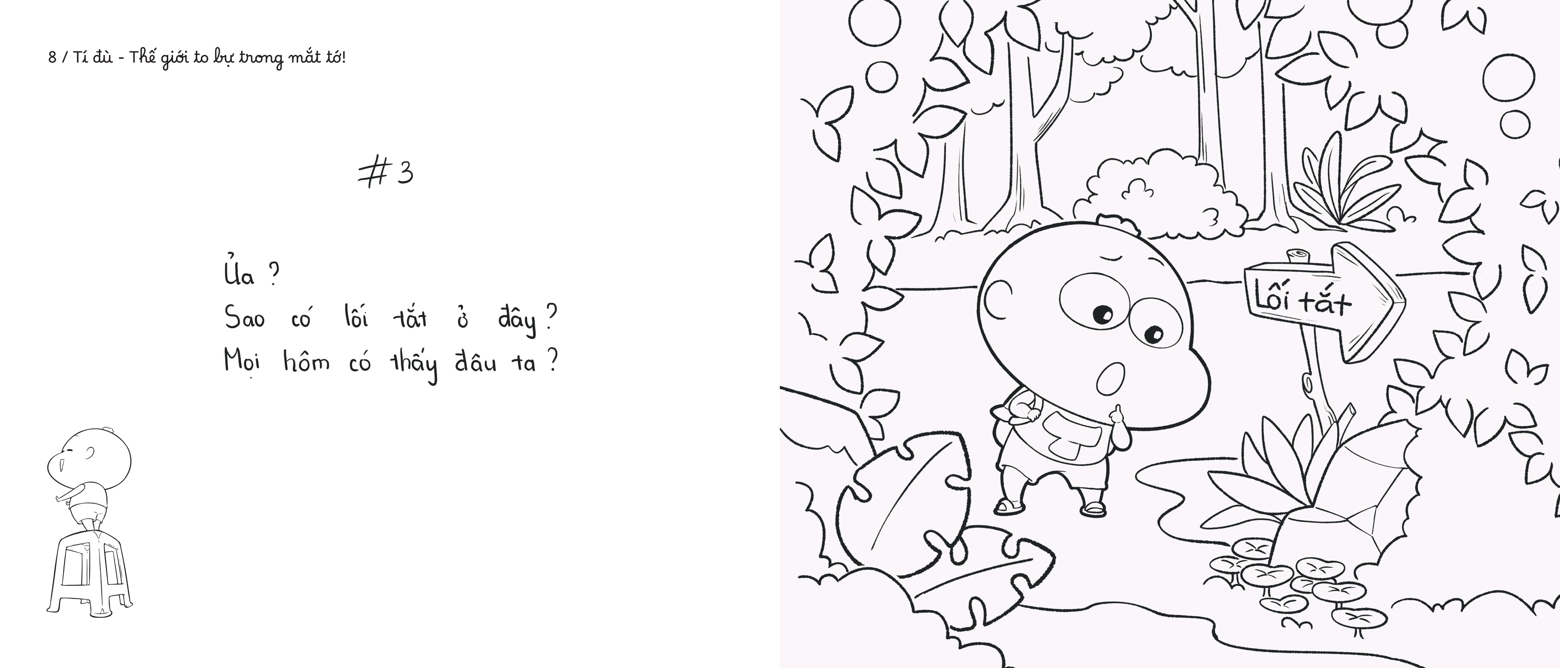 Ti Du - The Gioi To Bu Trong Mat To! - Sach To Mau - Ảnh 7