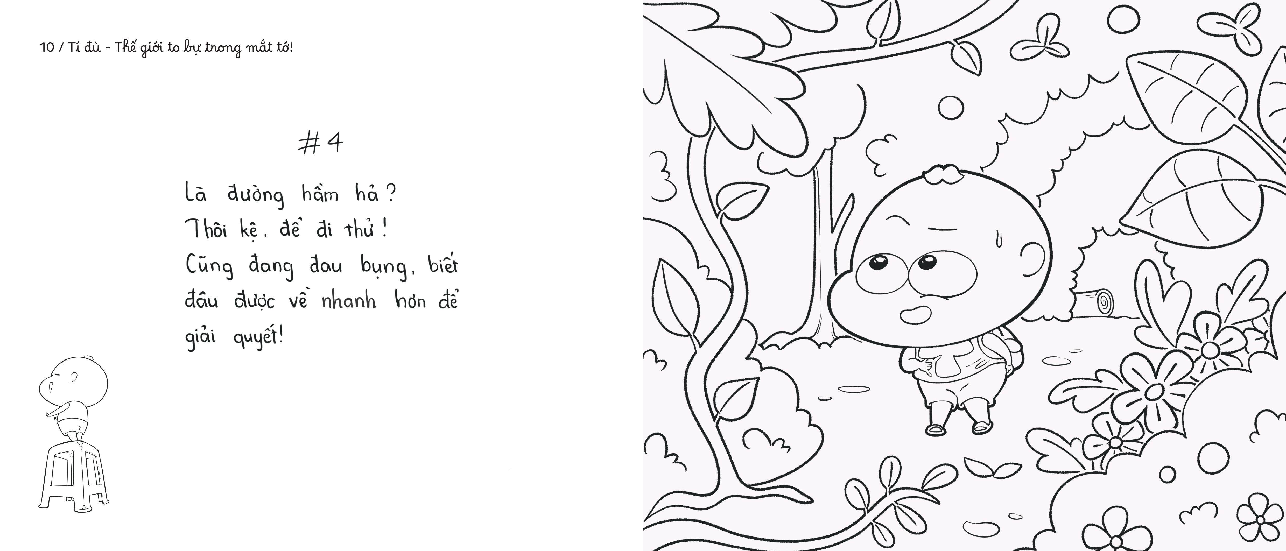 Ti Du - The Gioi To Bu Trong Mat To! - Sach To Mau - Ảnh 8
