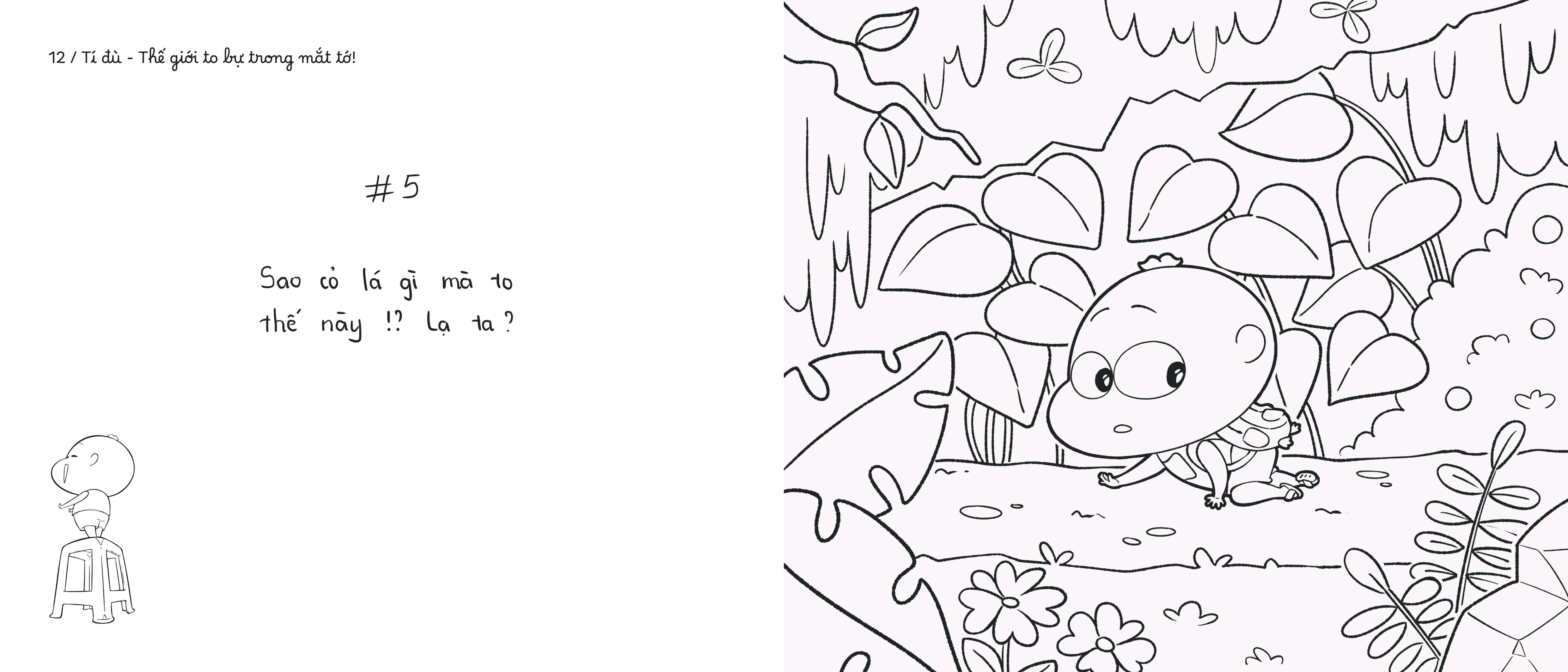 Ti Du - The Gioi To Bu Trong Mat To! - Sach To Mau - Ảnh 9