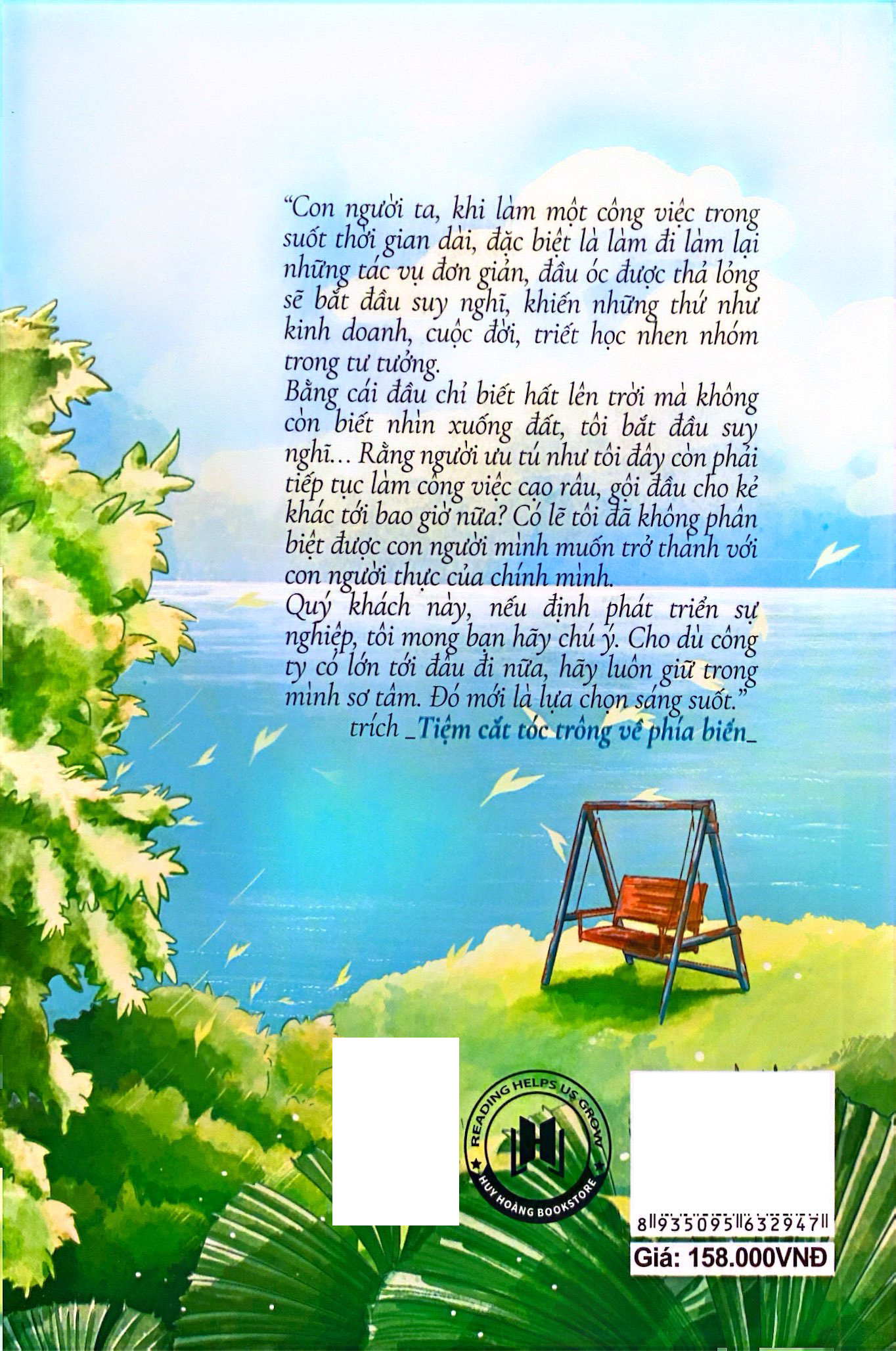 tiệm cắt tóc trông về phía biển - Ảnh 8