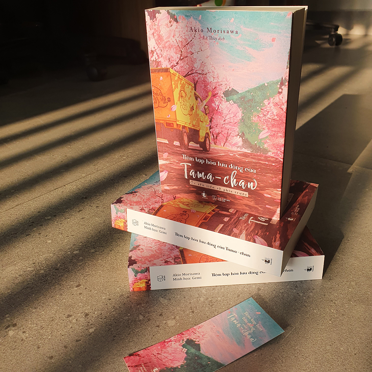 tiệm tạp hóa lưu động của tama-chan - ốc sên tiến về phía trước - tặng kèm bookmark - Ảnh 4