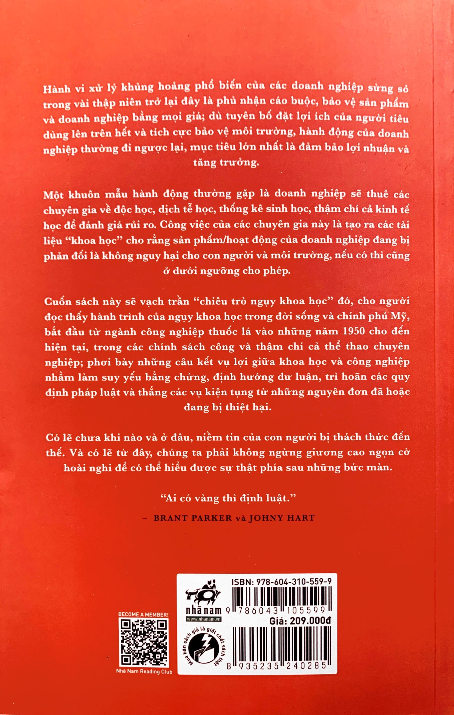 tiền bẩn và ngụy khoa học - Ảnh 8