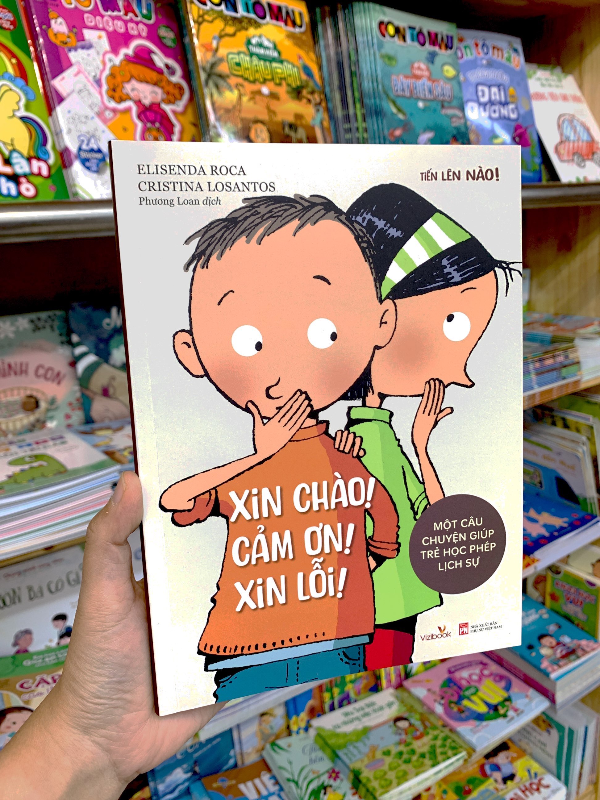 tiến lên nào - xin chào! cảm ơn! xin lỗi! - một câu chuyện giúp trẻ học phép lịch sự - Ảnh 8