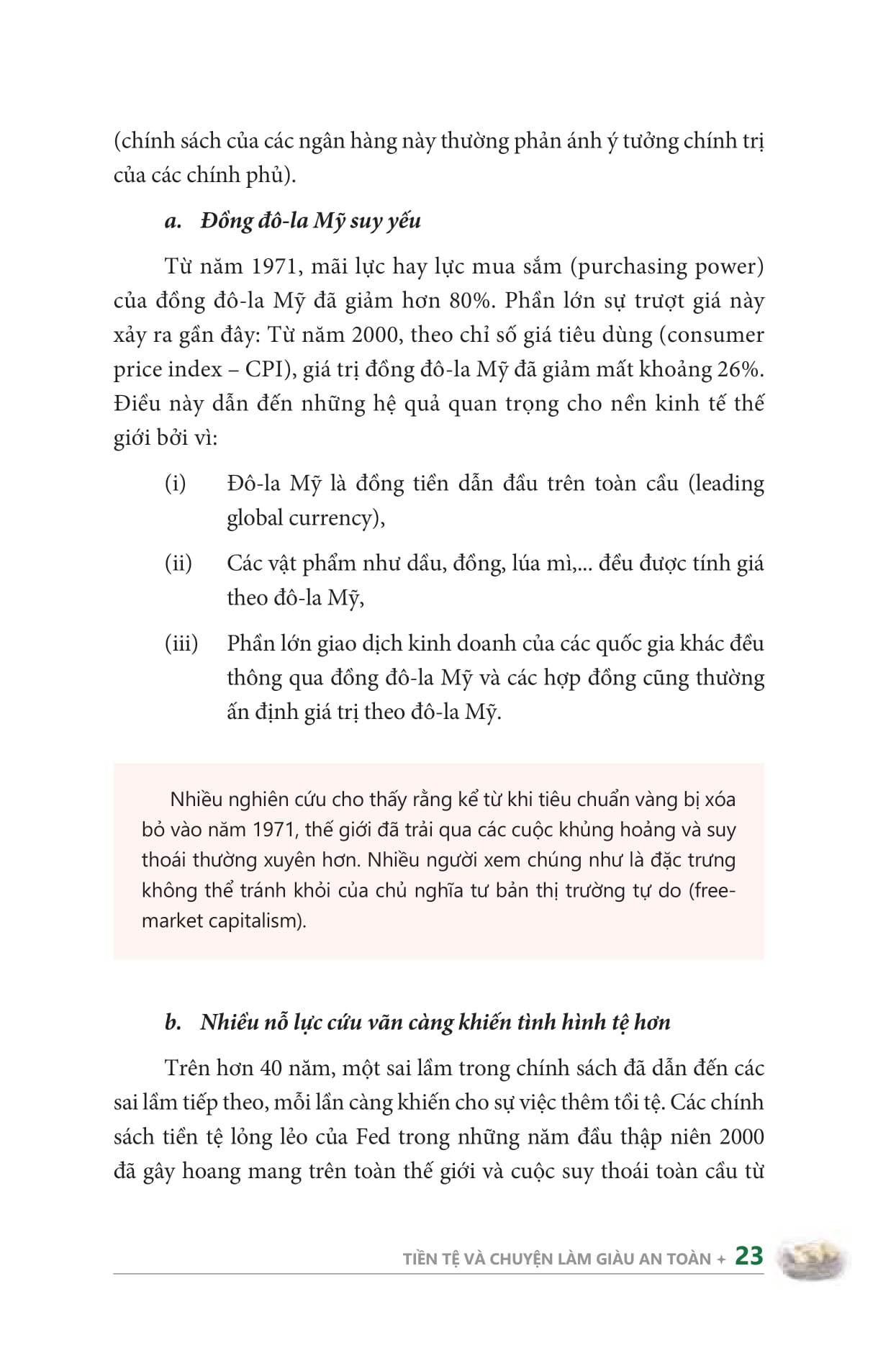 tiền tệ và chuyện làm giàu an toàn - Ảnh 16