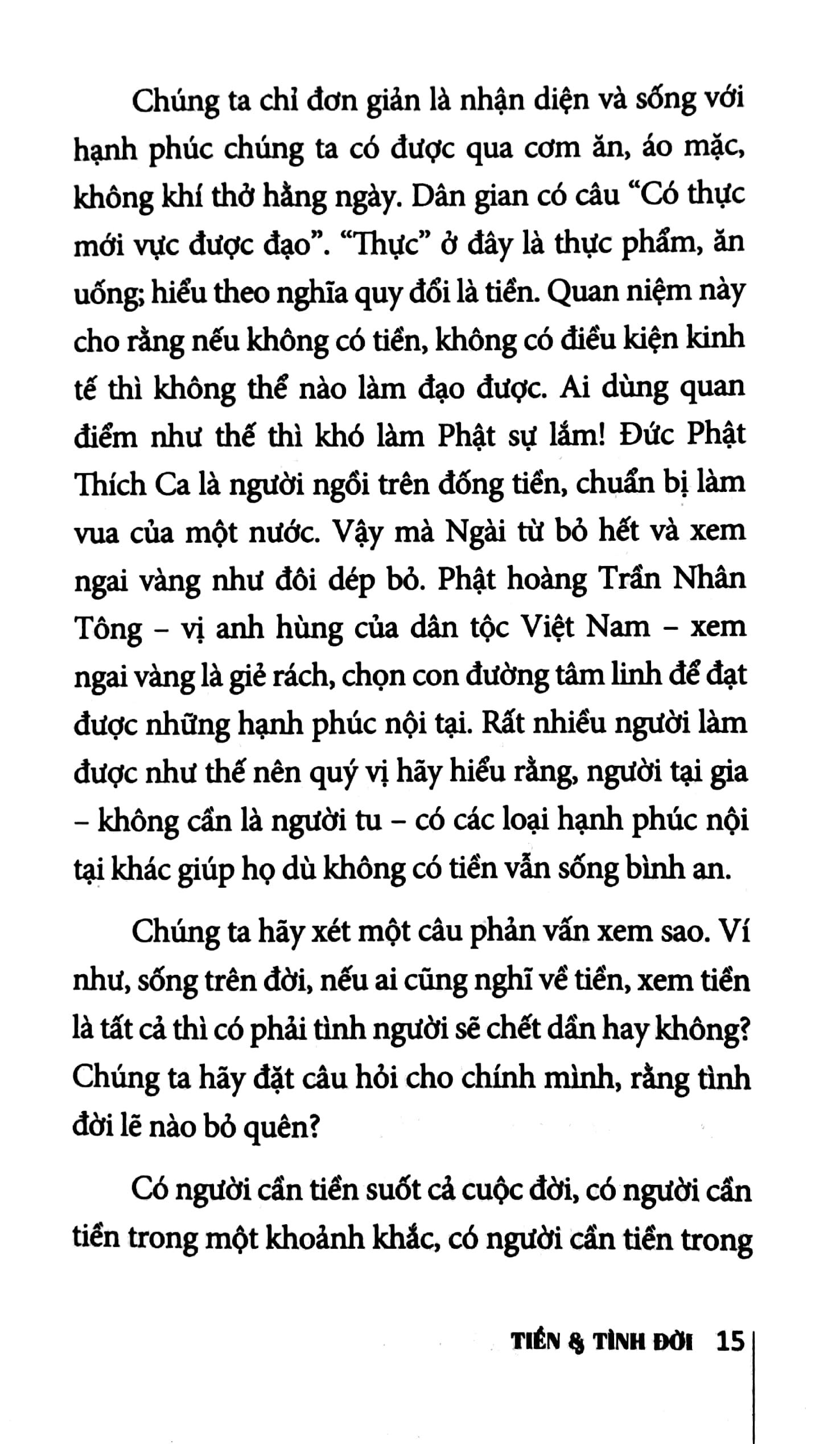 tiền và tình đời - nghệ thuật buông bỏ - Ảnh 9