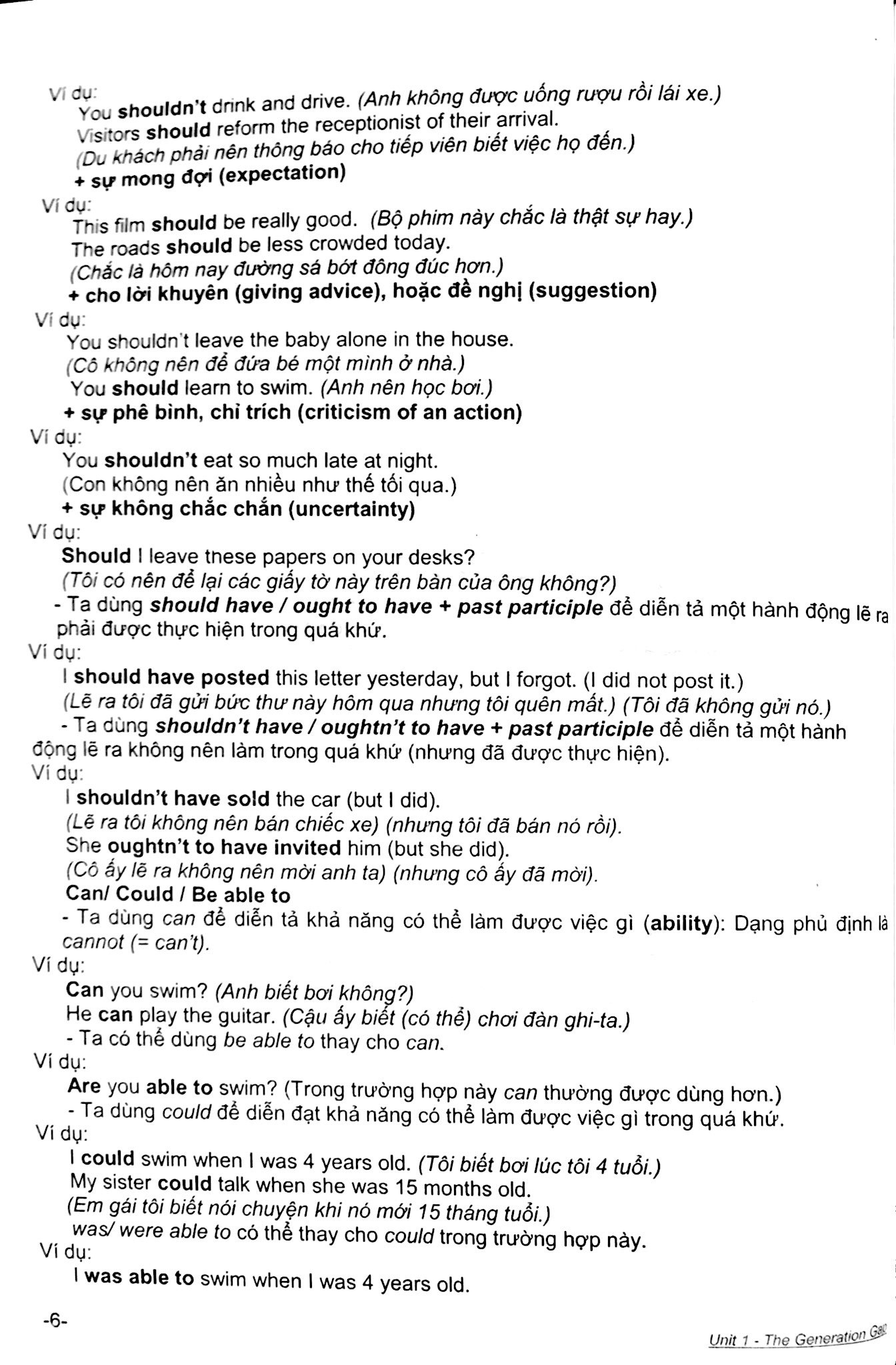 tiếng anh 11 - hướng dẫn học & làm bài - Ảnh 5