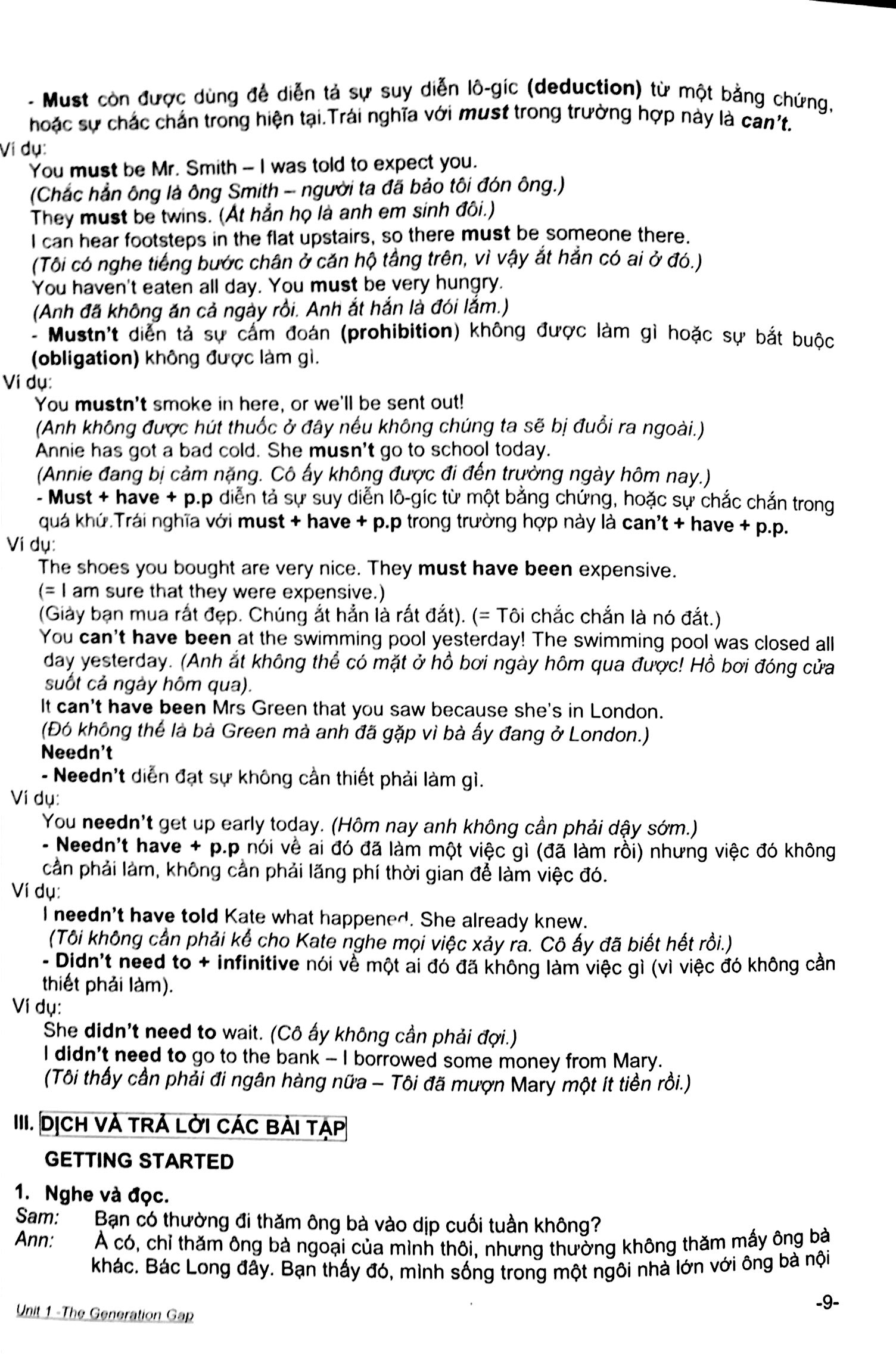 tiếng anh 11 - hướng dẫn học & làm bài - Ảnh 8