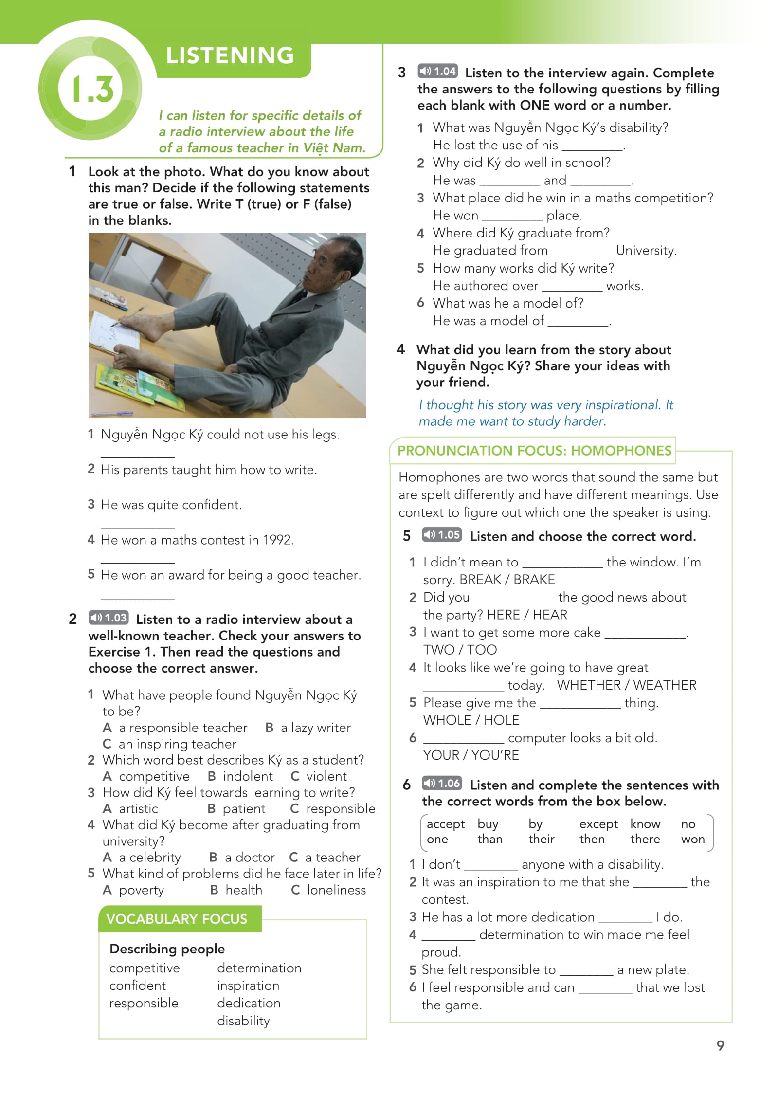 tiếng anh 12 - english discovery - students' book - Ảnh 10