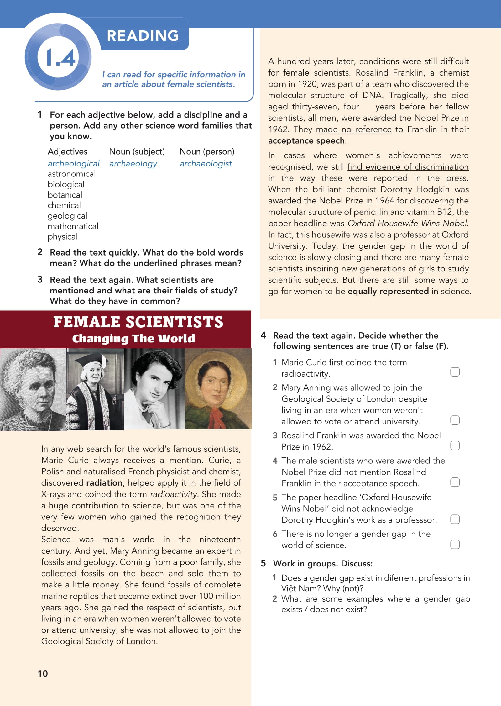 tiếng anh 12 - english discovery - students' book - Ảnh 11