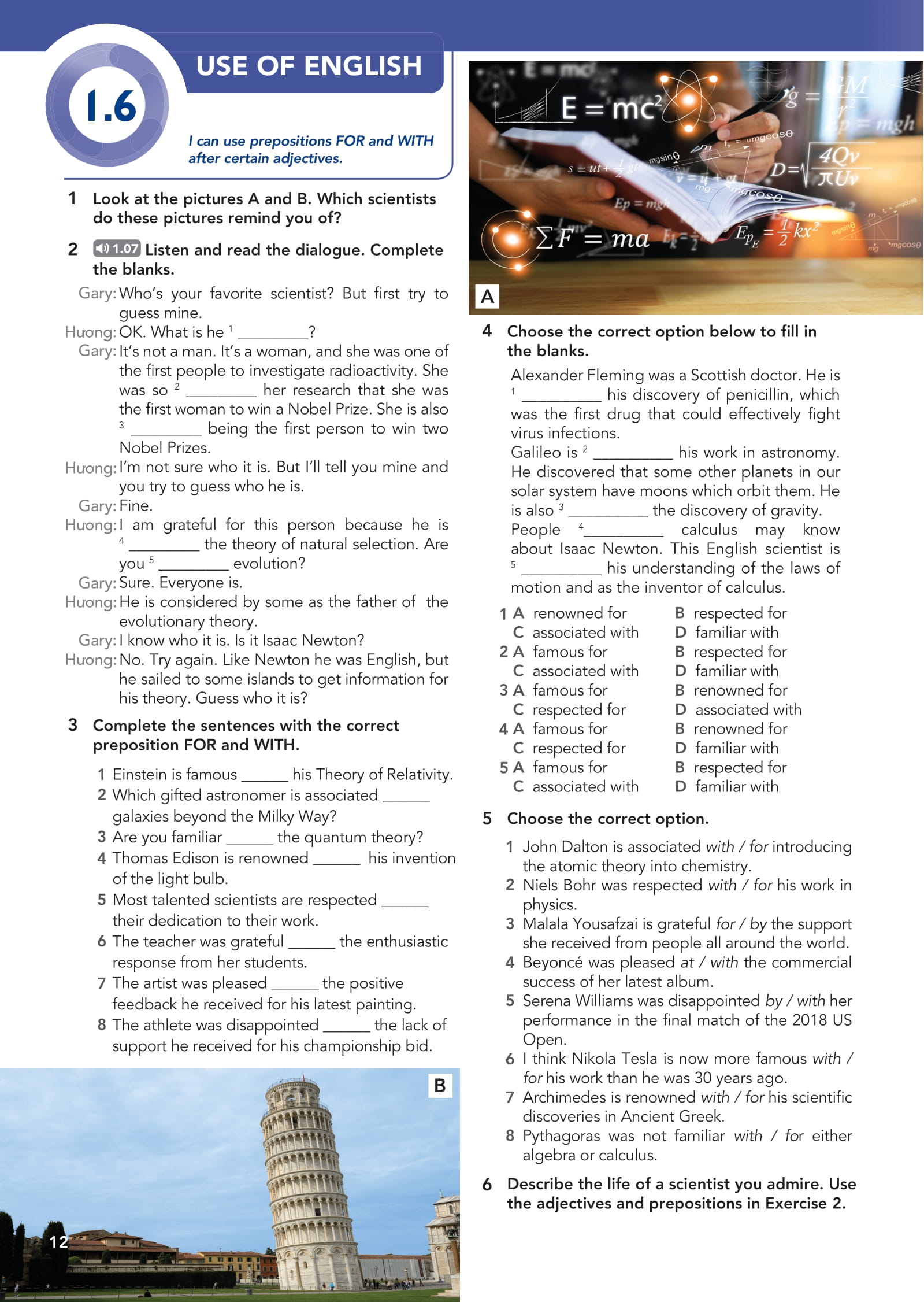 tiếng anh 12 - english discovery - students' book - Ảnh 13