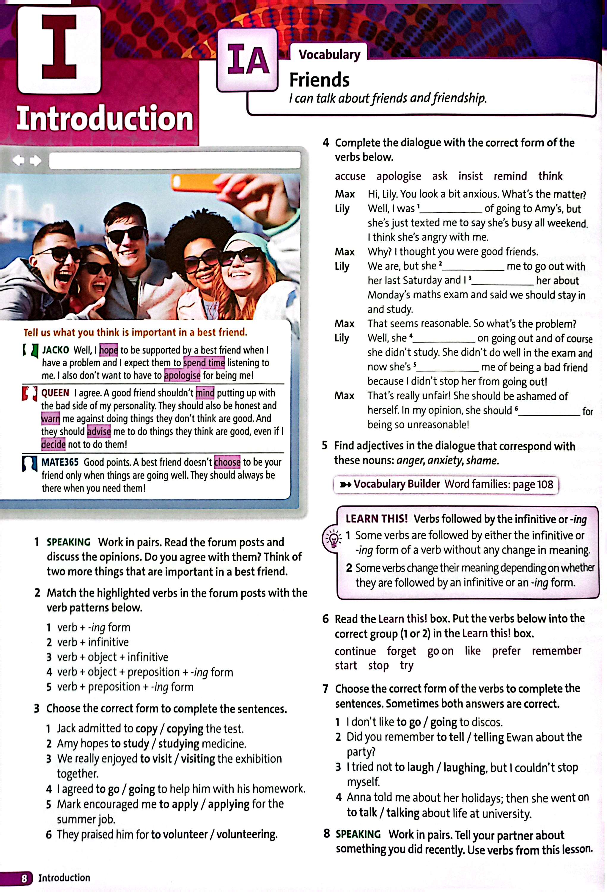 tiếng anh 12 friends global - student book - Ảnh 5