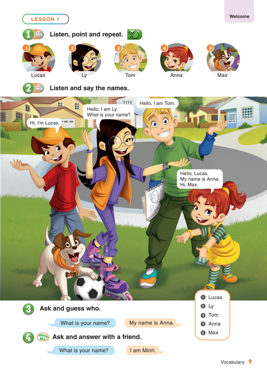 tiếng anh 3 guess what! - student's book - Ảnh 10