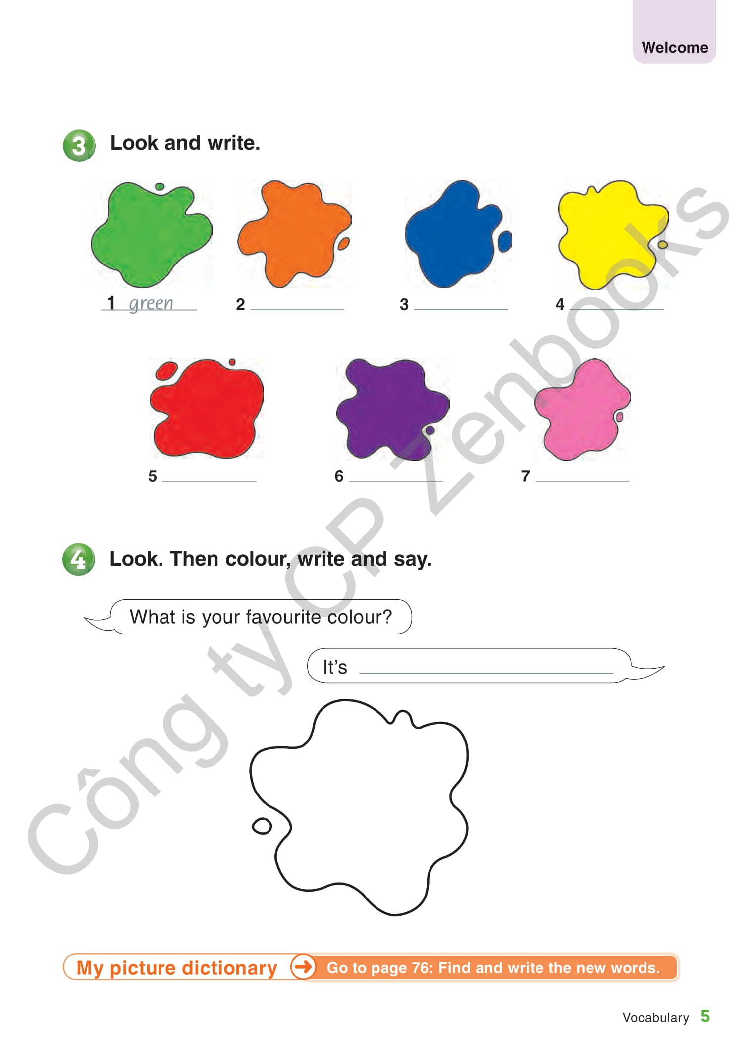 tiếng anh 3 guess what! - workbook (sách bài tập) - Ảnh 5