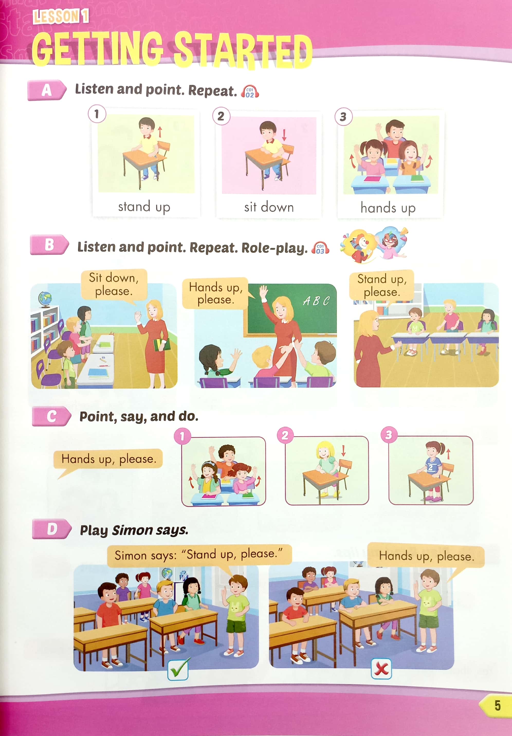 tiếng anh 3 i-learn smart start - student's book - Ảnh 3