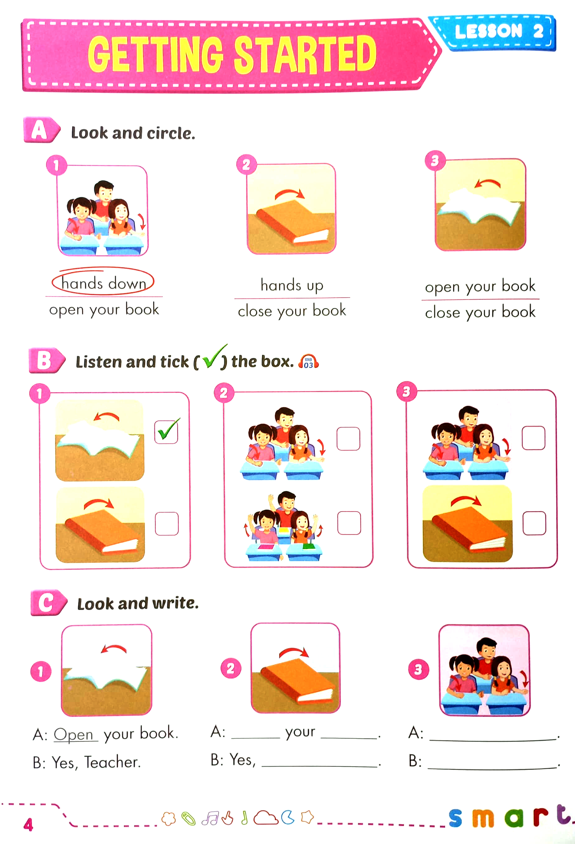 tiếng anh 3 i-learn smart start - workbook - Ảnh 5