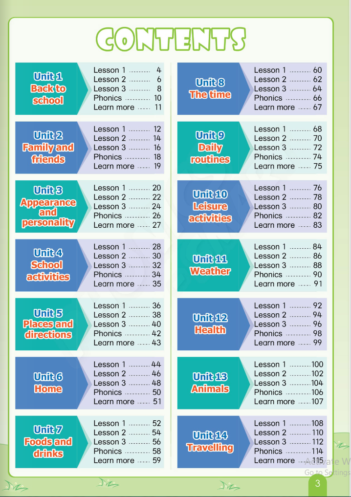 tiếng anh 4 phonics - smart - activity book - Ảnh 3