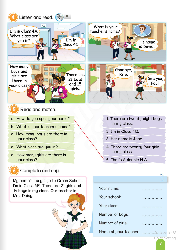 tiếng anh 4 phonics - smart - student's book - Ảnh 10
