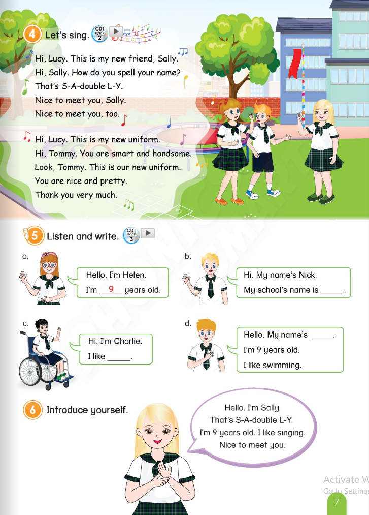 tiếng anh 4 phonics - smart - student's book - Ảnh 8