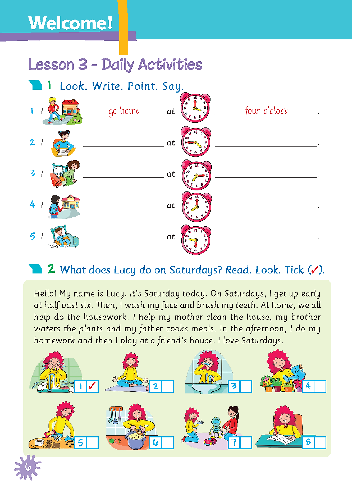 tiếng anh 5 extra and friends - activity book (sách bài tập) - Ảnh 6