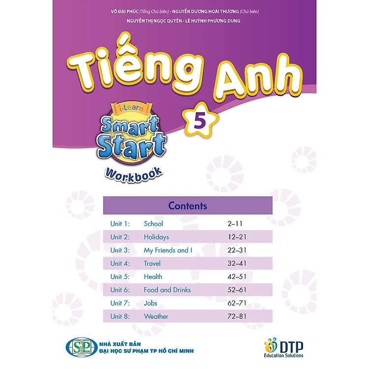 tiếng anh 5 i-learn smart start - workbook (2024) - Ảnh 3