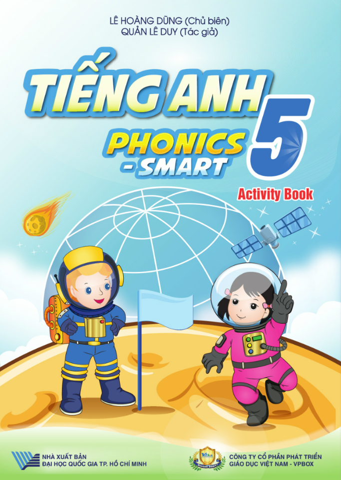 tiếng anh 5 phonics - smart - activity book (2024) - Ảnh 2