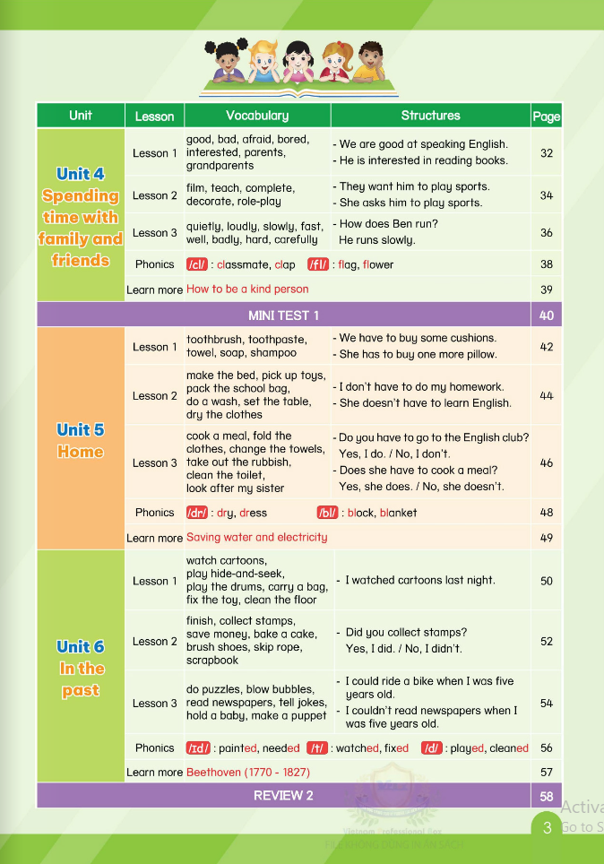 tiếng anh 5 phonics - smart - student's book (2024) - Ảnh 4