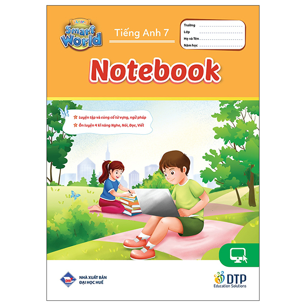 Tiếng Anh 7 I-Learn Smart World - Notebook (Tái Bản 2024)