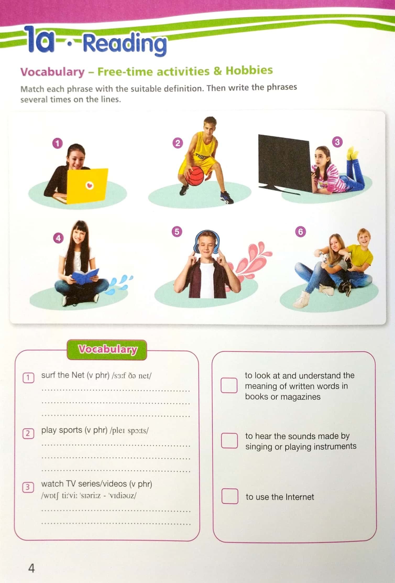 tiếng anh 7 right on - vở ghi chép - Ảnh 6