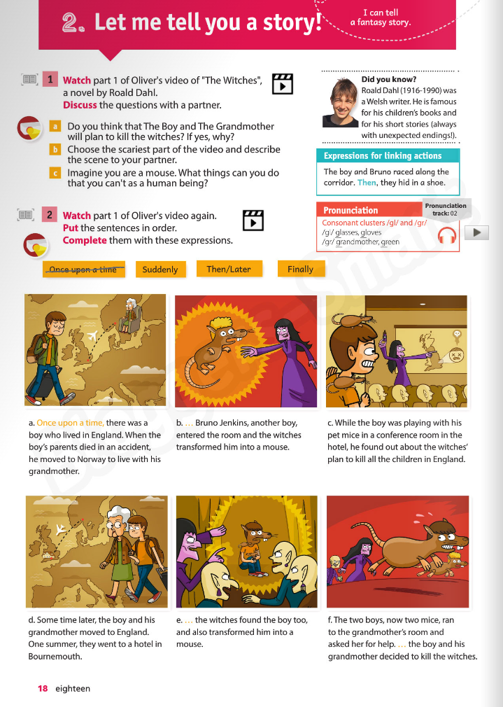 tiếng anh 8 bloggers - smart - student's book - Ảnh 12