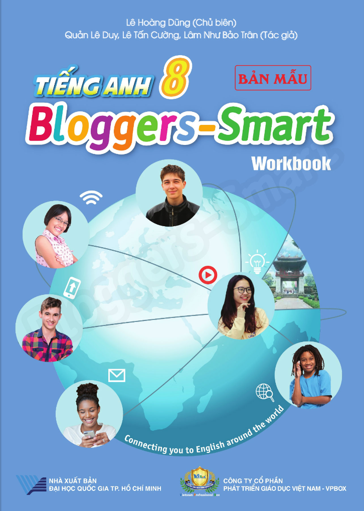 tiếng anh 8 bloggers - smart - workbook - Ảnh 2