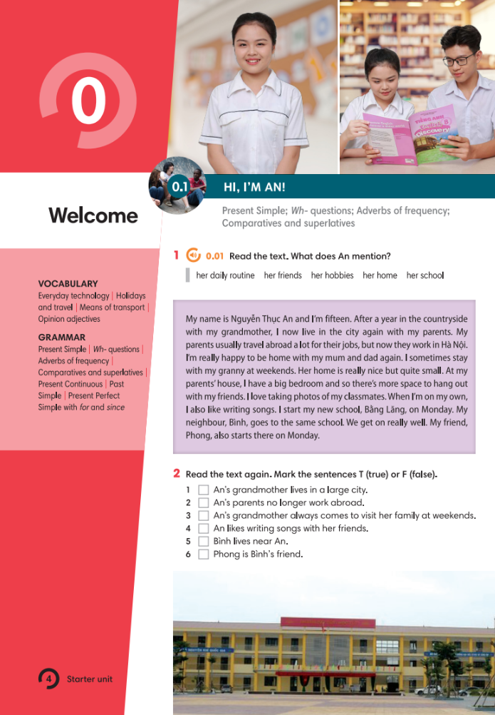 tiếng anh 9 - english discovery - students' book - Ảnh 11